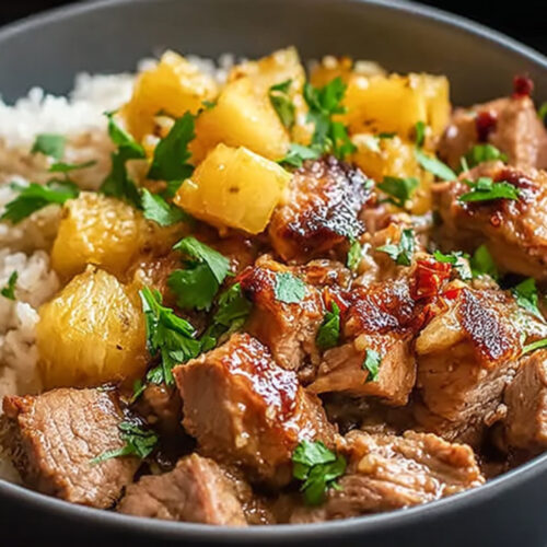 Slow Cooker Pineapple Pork Recipe