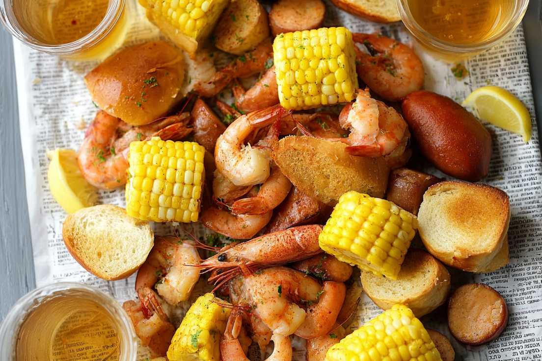 Slow Cooker Shrimp Boil