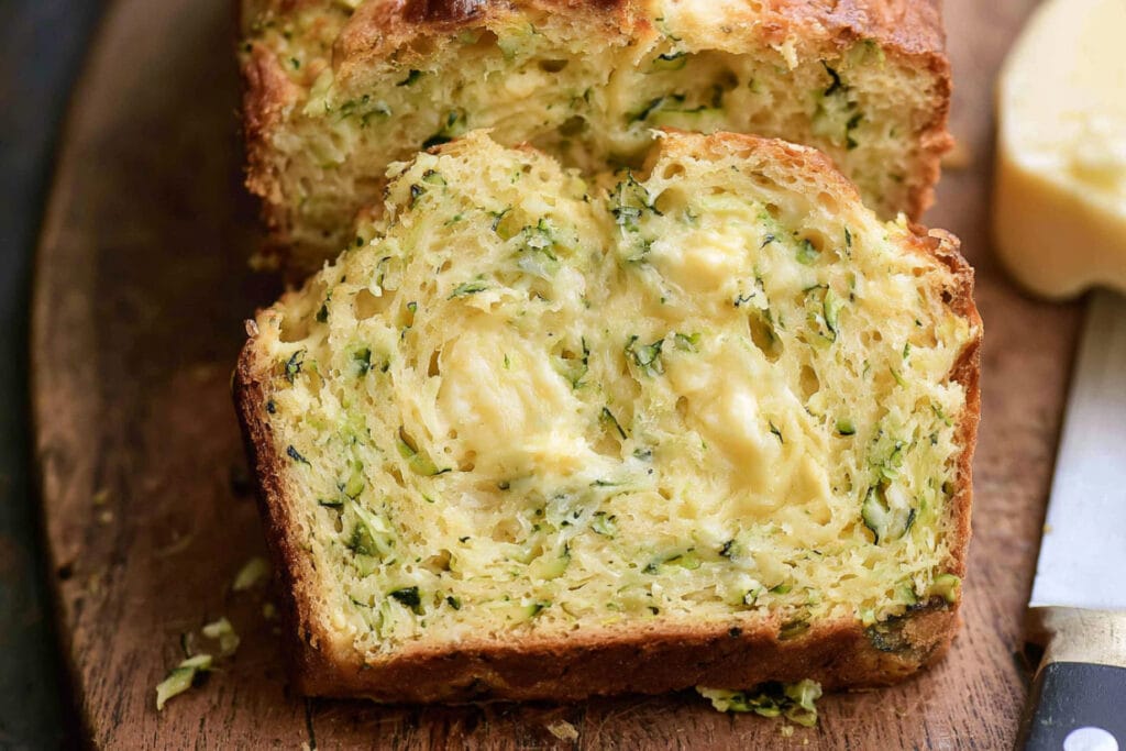 Cheesy Zucchini Bread