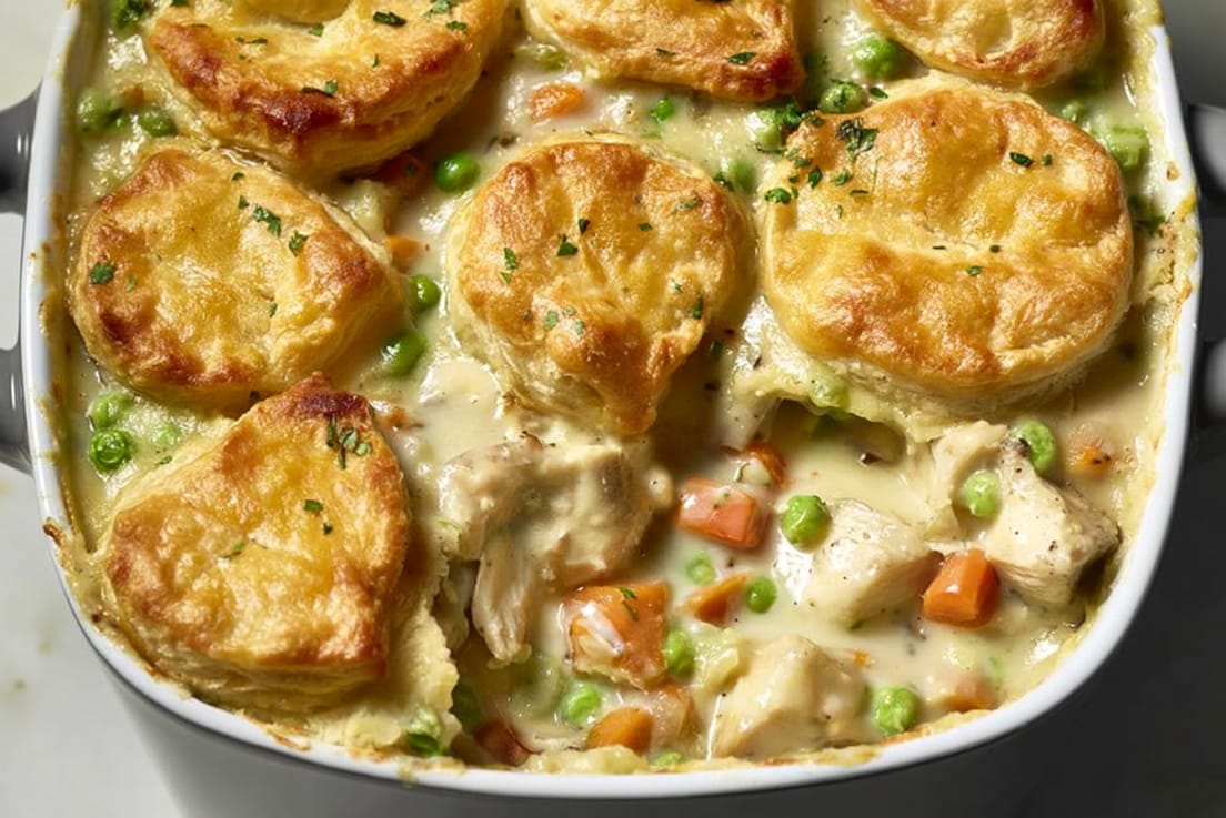 Chicken Pot Pie Casserole