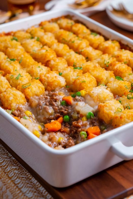 Classic Tater Tot Hotdish