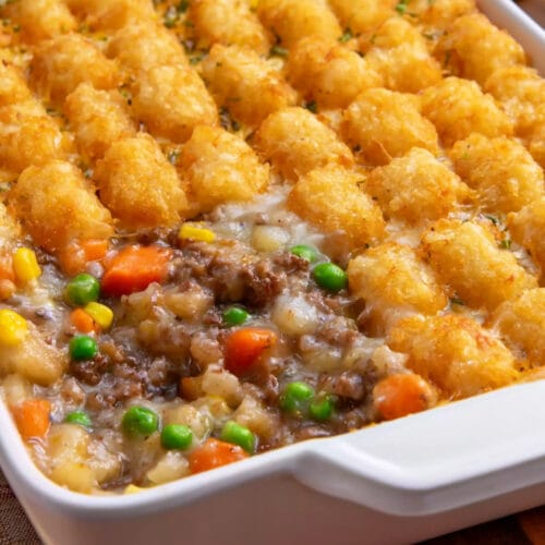 Classic Tater Tot Hotdish