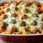 Dump and Bake Meatball Casserole