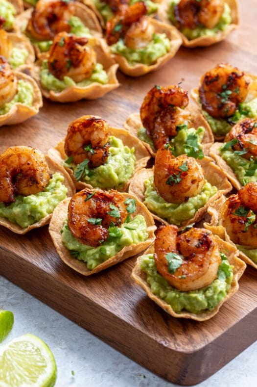 Easy Shrimp Guacamole Bites 1