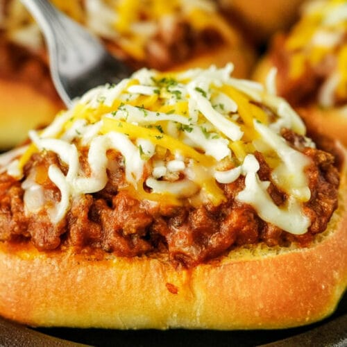 Garlic Bread Sloppy Joes