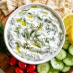 Homemade Tzatziki Sauce (10 Minutes!)