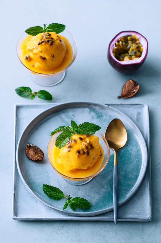 Mango Passion Fruit Sorbet