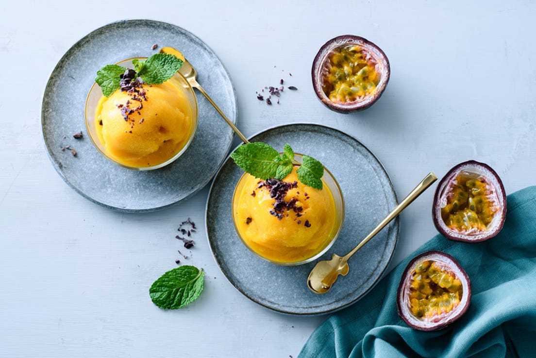 Mango Passion Fruit Sorbet