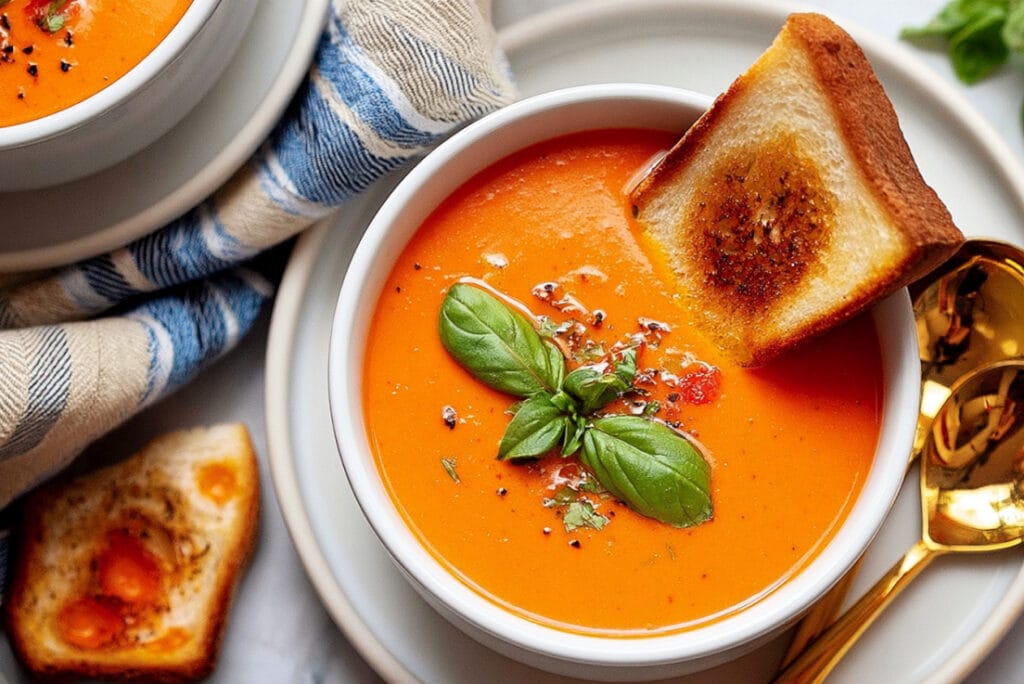 Middle-of-Winter Creamy Tomato Soup