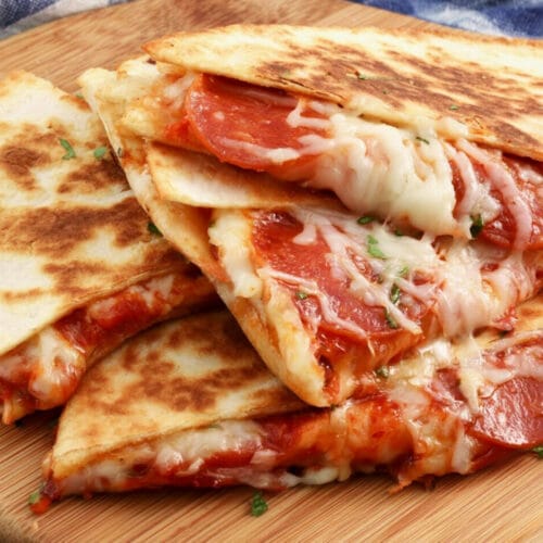Pizza Quesadillas