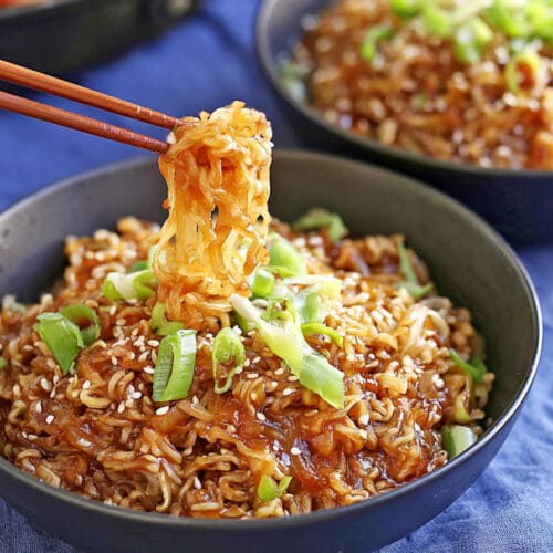 Saucy Ramen Noodles
