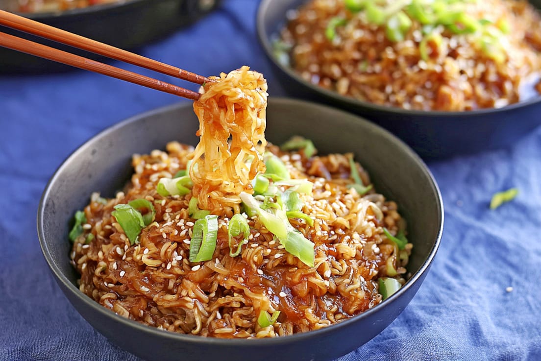 Saucy Ramen Noodles