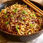 Sesame Garlic Ramen Noodles