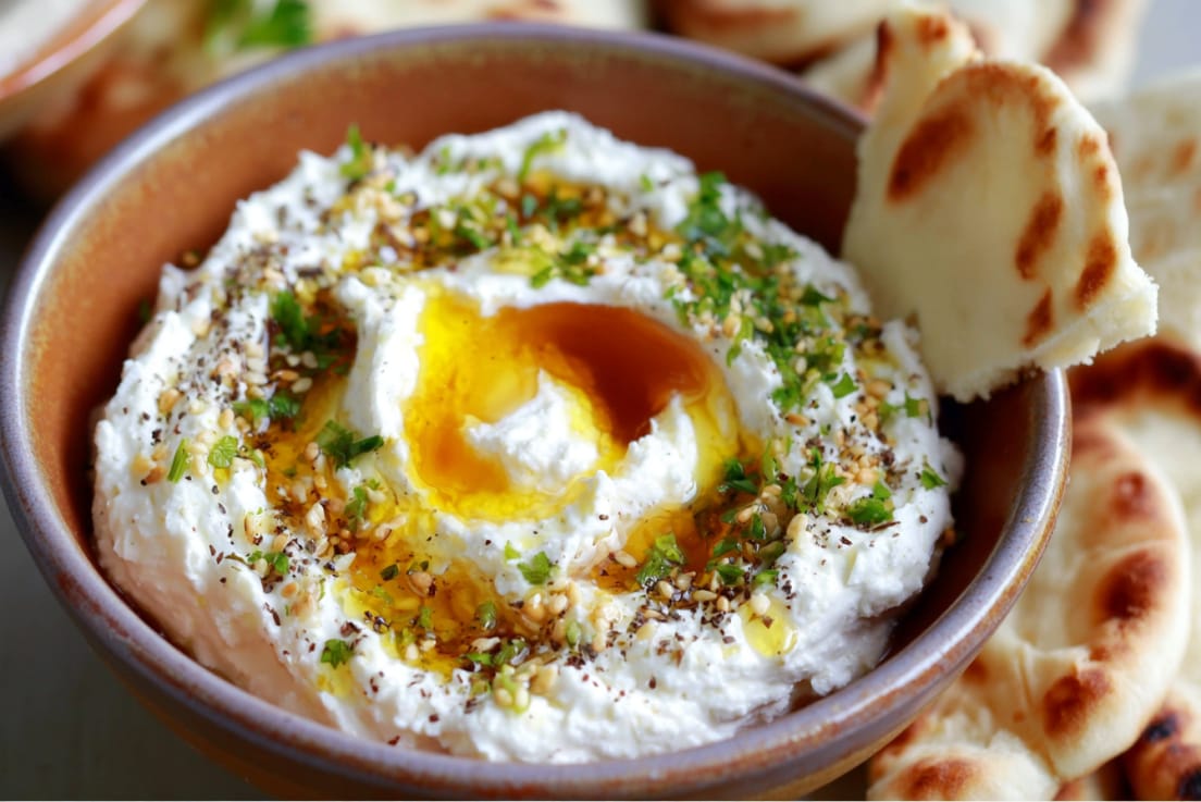 Whipped Feta with Honey Dip