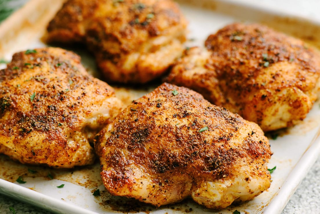 Baked Boneless Chicken Thighs