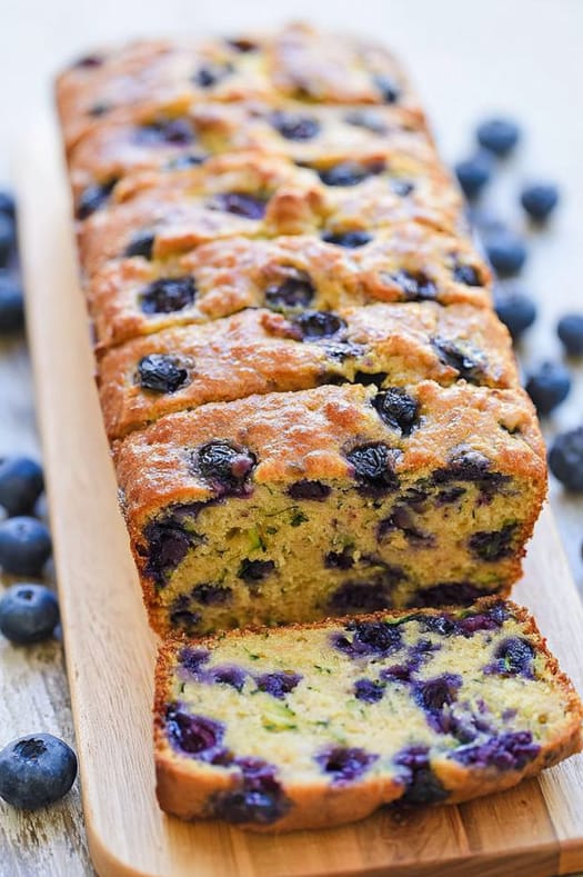 Blueberry Zucchini Bread