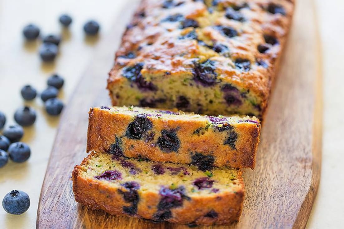 Blueberry Zucchini Bread