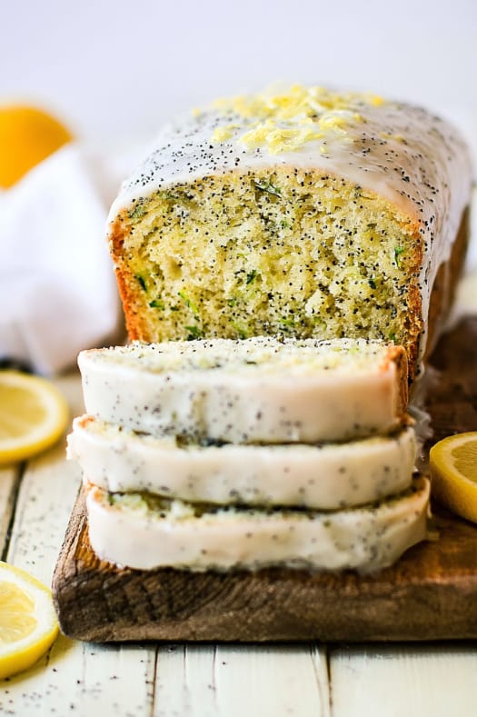 Lemon Poppy Seed Zucchini Bread
