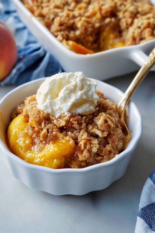 Nectarine Brown Sugar Crisp