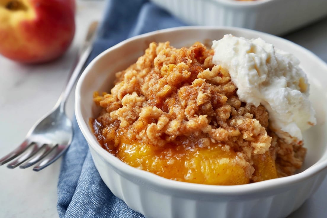 Nectarine Brown Sugar Crisp