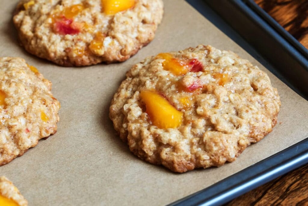 Peach Oatmeal Cookies