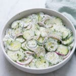Creamy Cucumber Salad