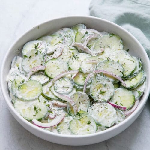 Creamy Cucumber Salad