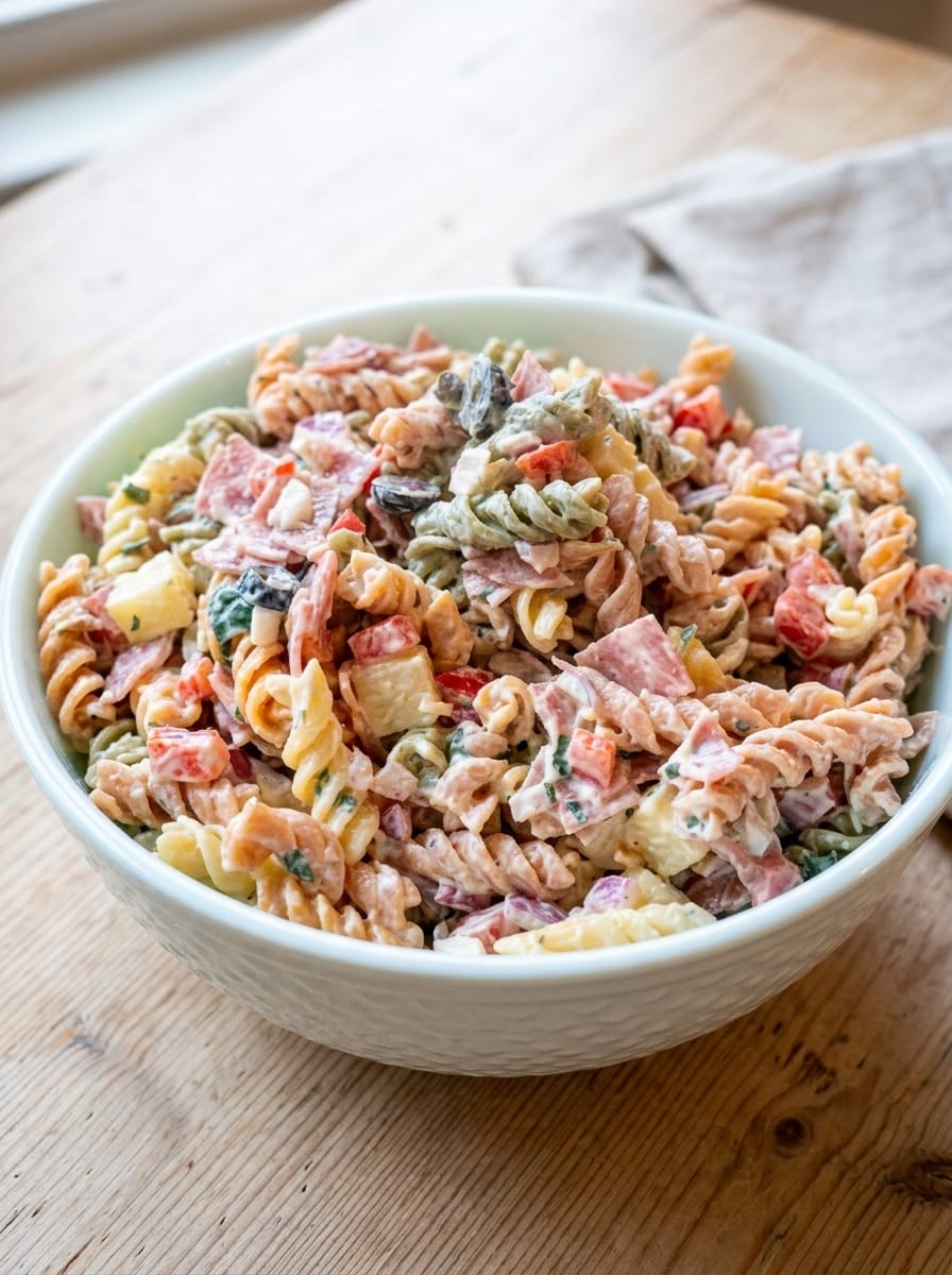 Creamy Italian Pasta Salad