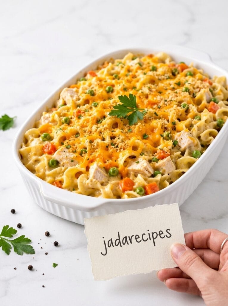 Creamy Chicken Noodle Casserole
