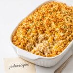 Ritz Cracker Chicken Casserole With Buttery Golden Crunch