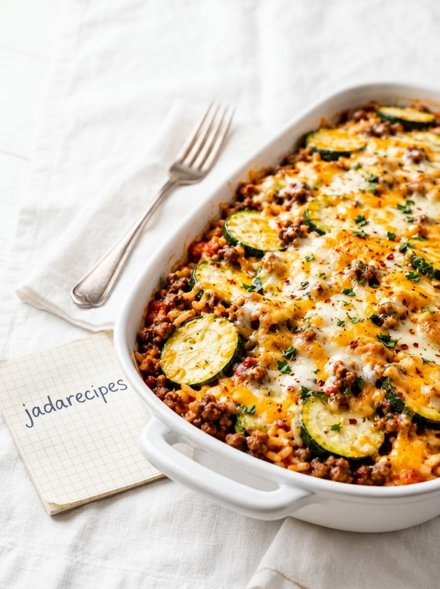 Ground Beef Zucchini Casserole Loaded With Flavor