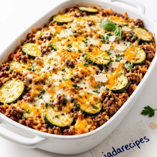 Ground Beef Zucchini Casserole Loaded With Flavor