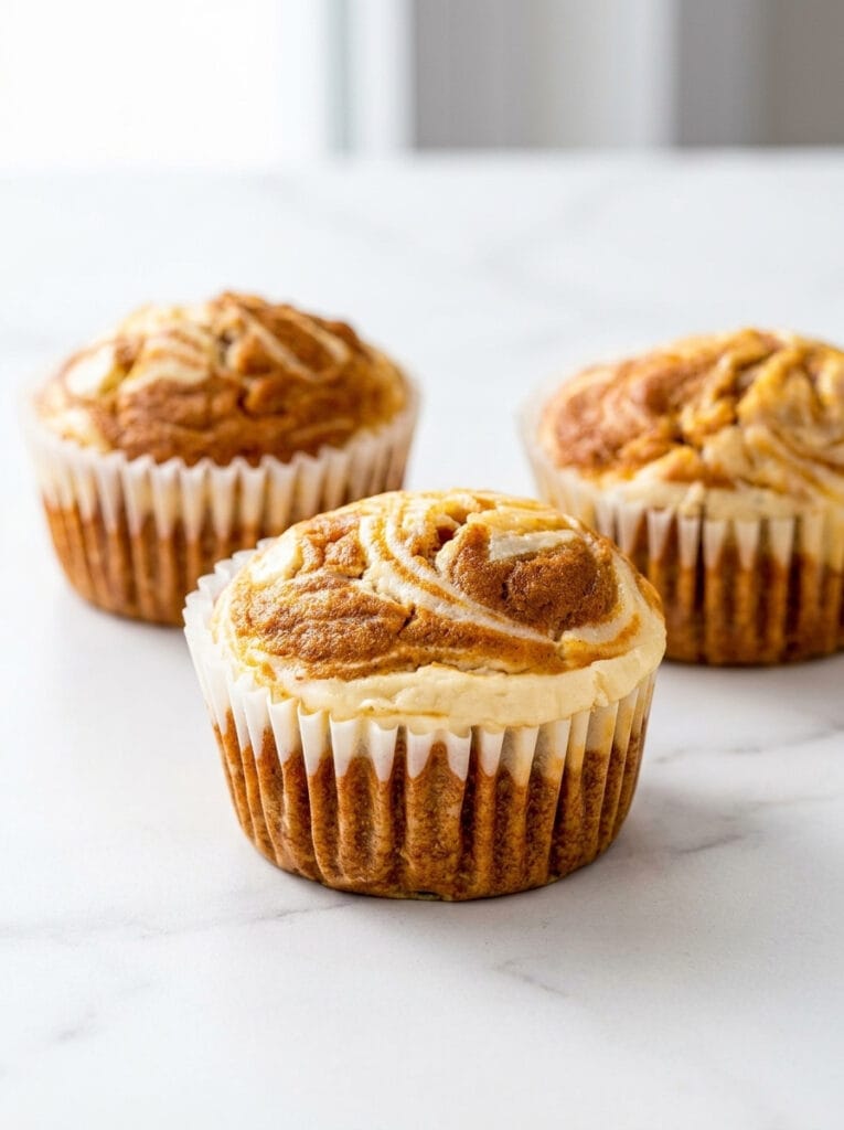 Pumpkin Cream Cheese Muffins