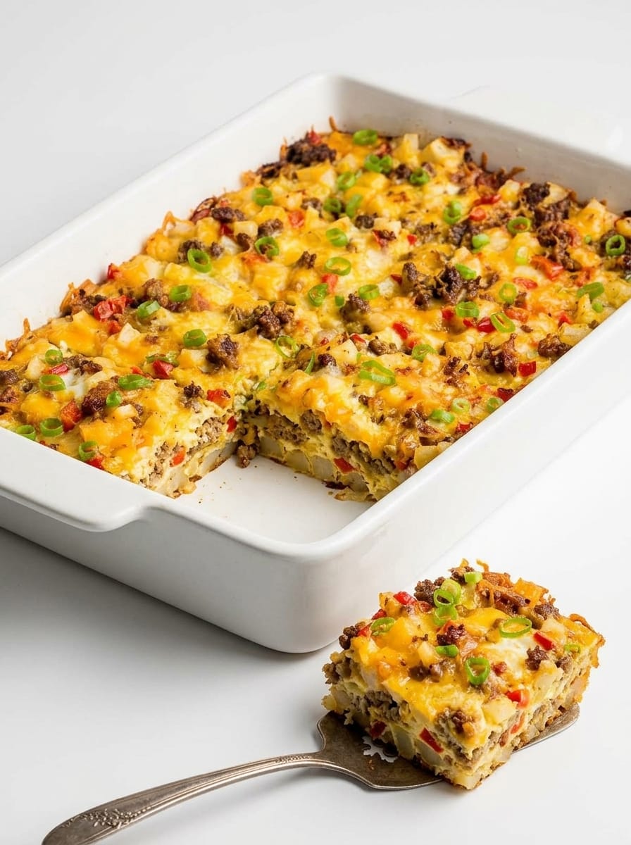 Cheesy Farmhouse Breakfast Casserole