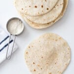 Homemade Soft Tortilla Wraps