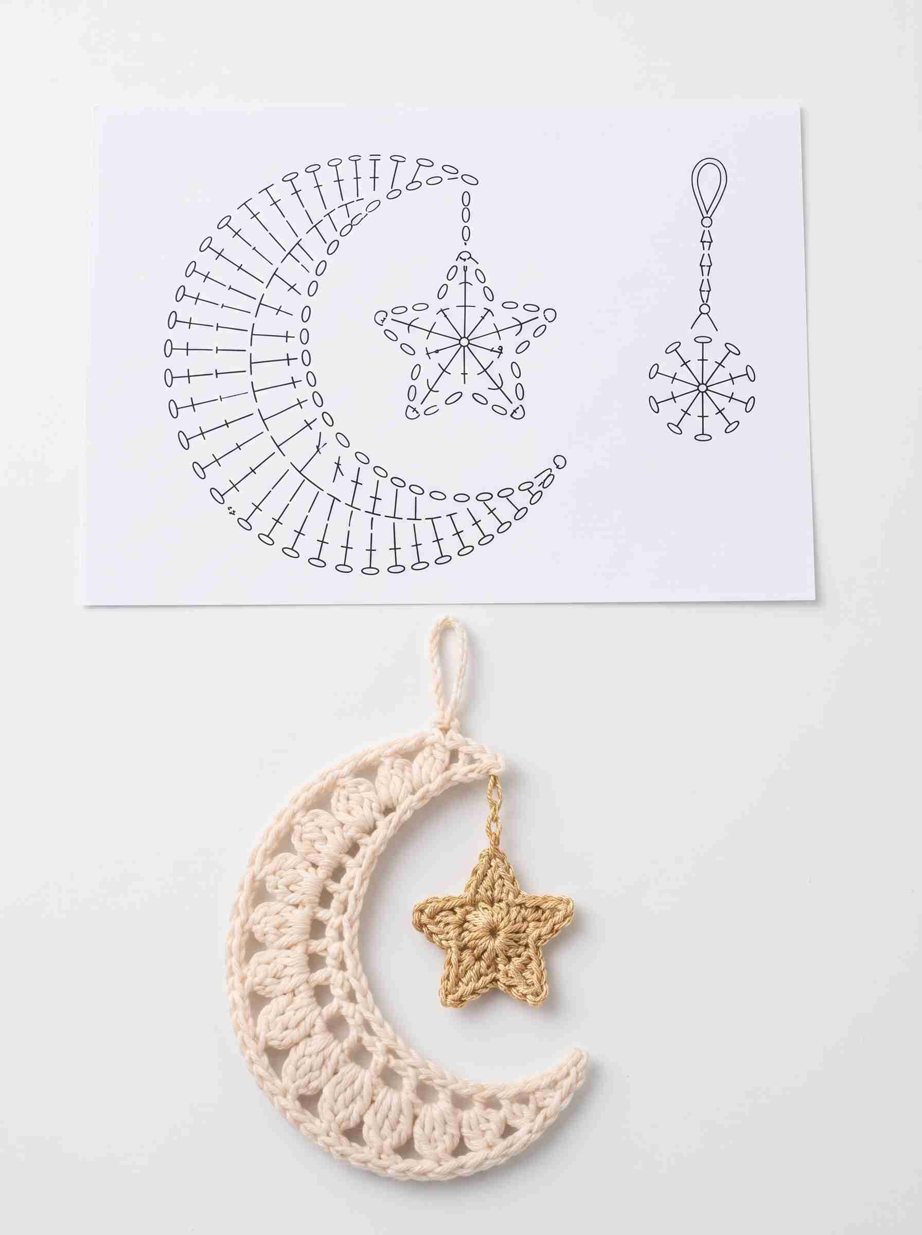 crochet moon pattern