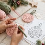 crochet Christmas ornament pattern