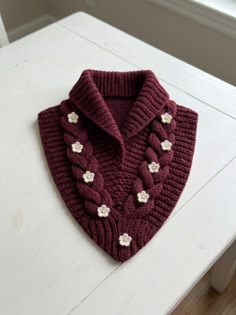 Crochet cowl pattern