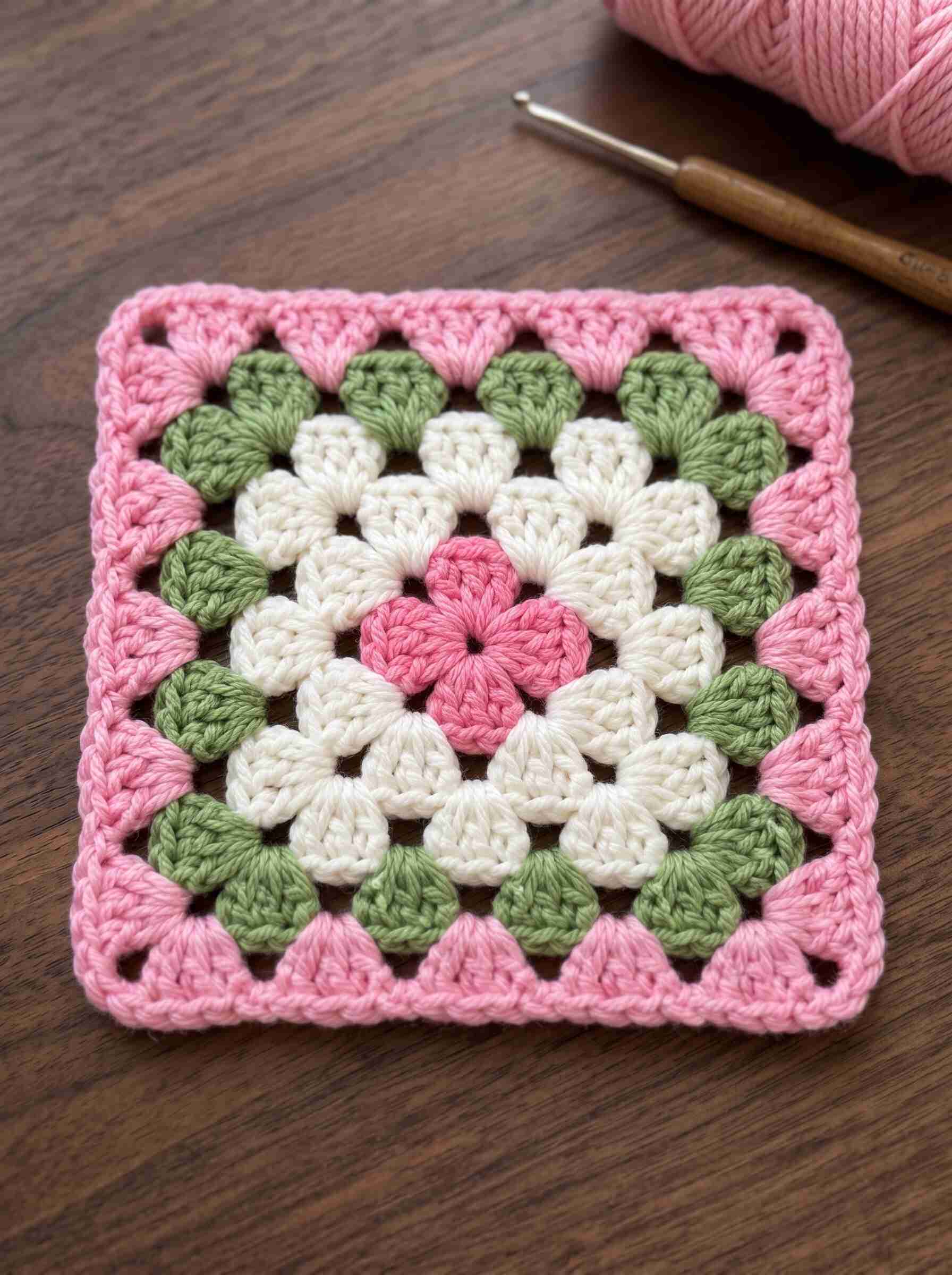 granny square crochet pattern